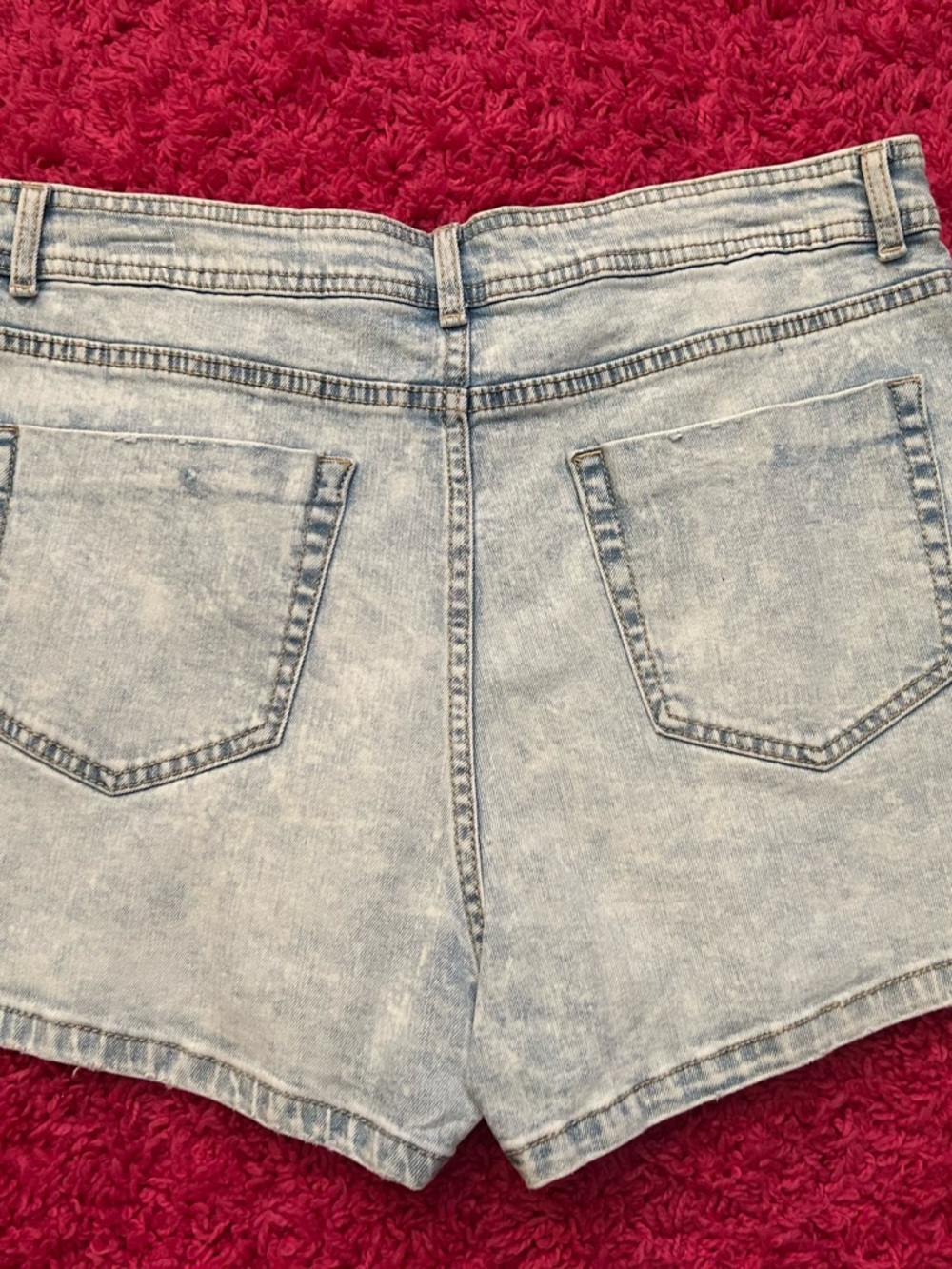 No Boundaries Light Blue Denim Skort - Picture 3 of 3